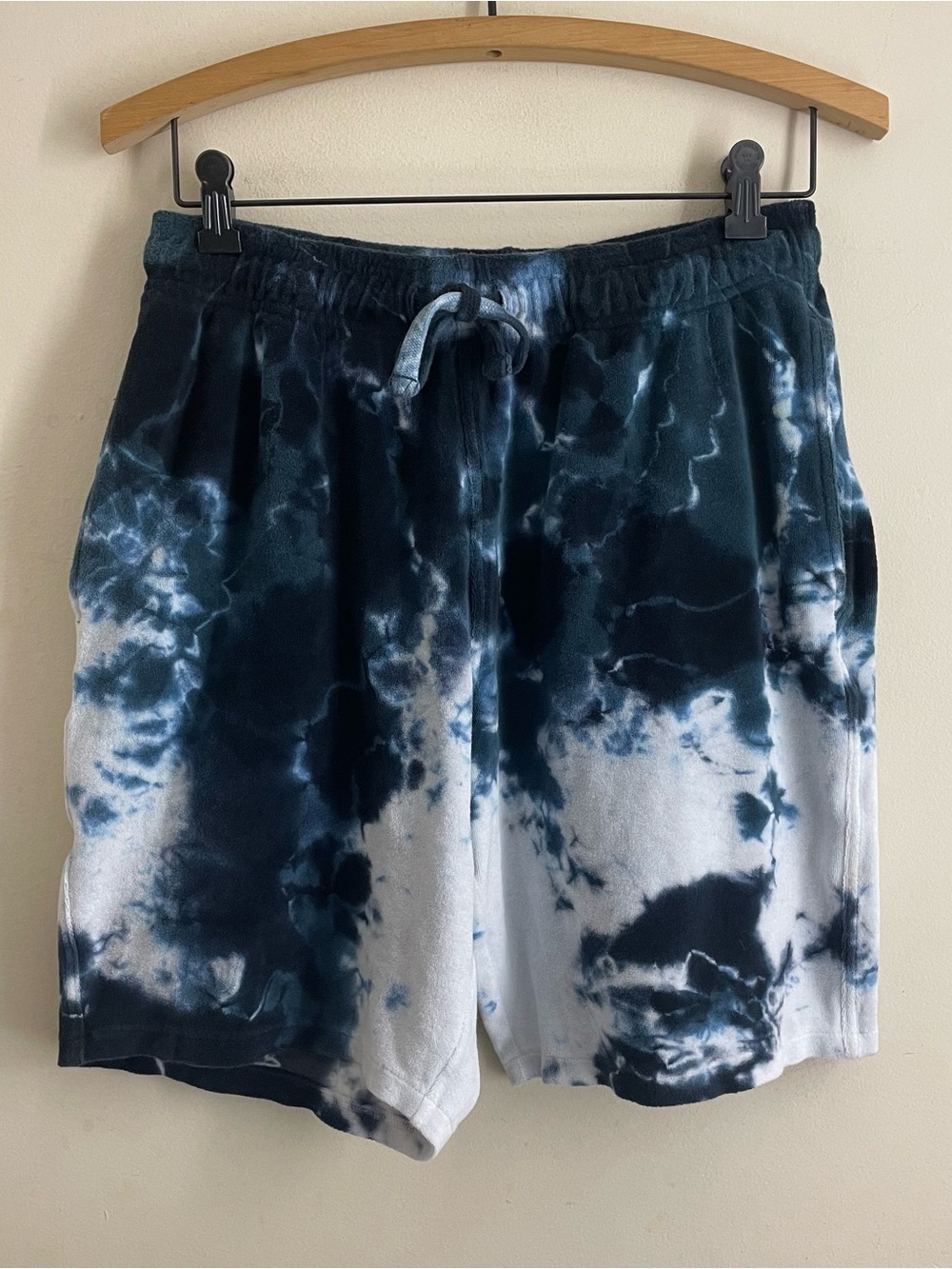 Vilebrequin Terrycloth Tie Dye Bermuda Shorts Men’s M Blue